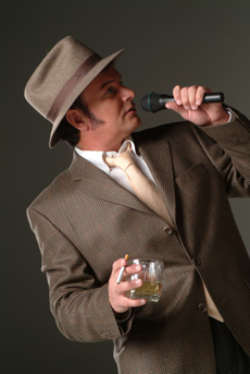Mike as Frank Sinatra
